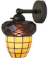 7" Wide Acorn Wall Sconce