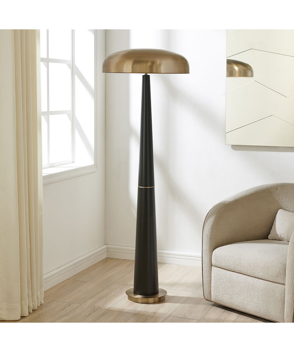Davis Black Floor Lamp