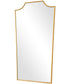 Demure Antique Gold Mirror