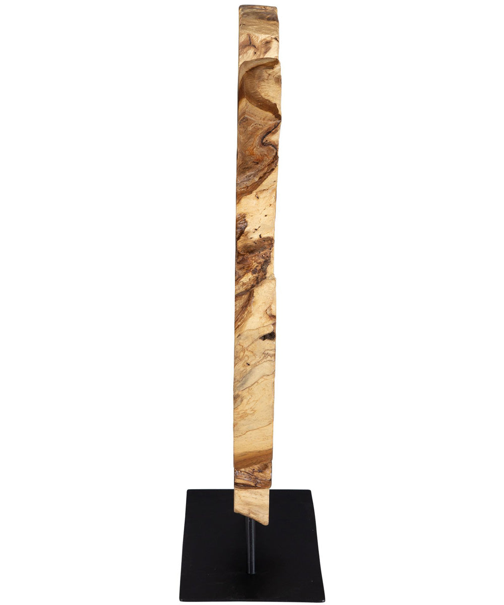 Bahati Wood Natural Sculpture