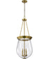 Boliver 3-Light Pendant Vintage Brass