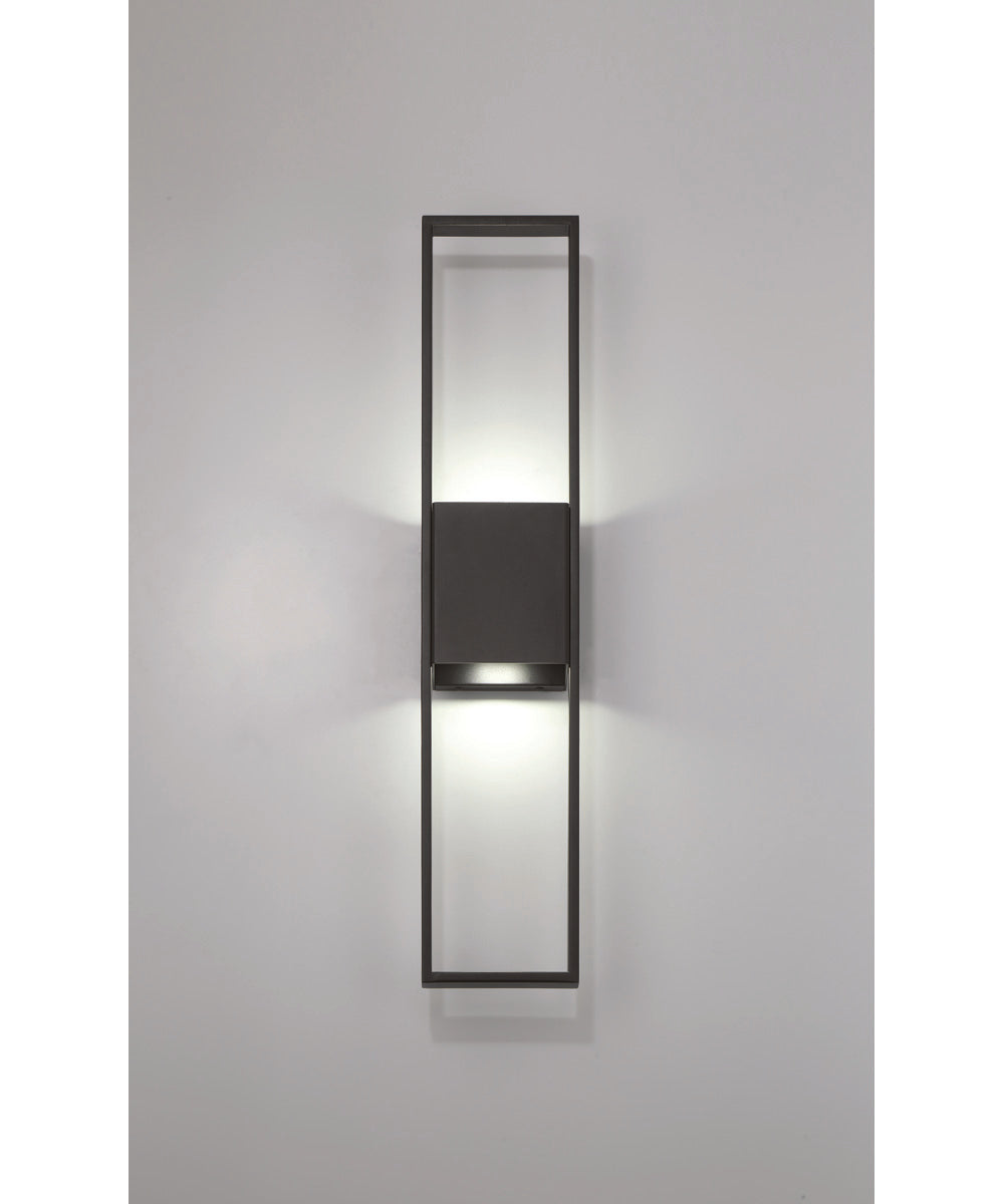 Contact 2-Light Outdoor Lighting Textured Black