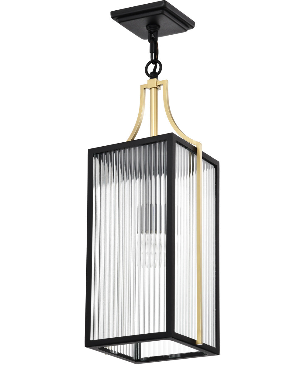 Holden 1-Light Outdoor Black / Gold