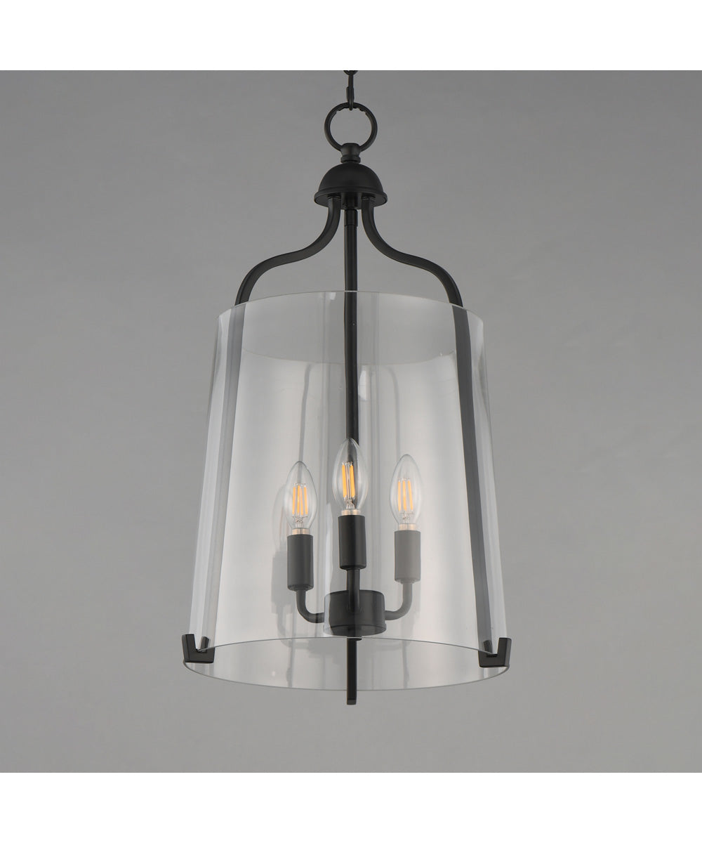 Bellmore 3-Light Foyer Pendant Black