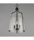 Bellmore 3-Light Foyer Pendant Black