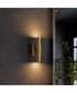 Ian 2-Light Sconce Aged Brass