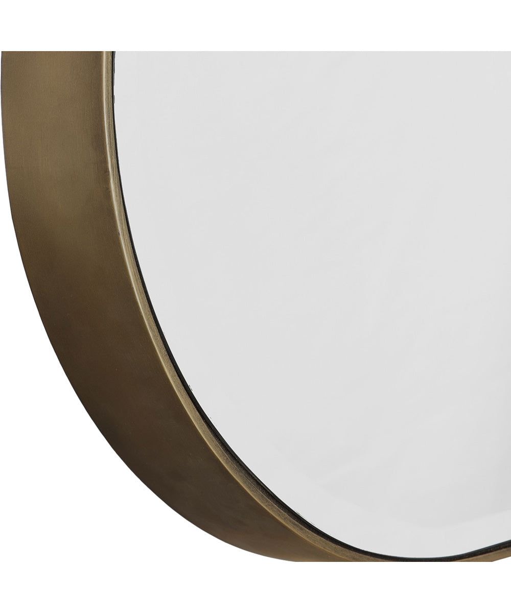 Lago Oval Gold Mirror