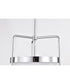 Valdora 1-Light Pendant Polished Nickel