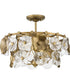 Loretta 3-Light Pendant Gold Ombre