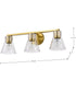Gianna 3-Light Vanity & Wall Vintage Brass