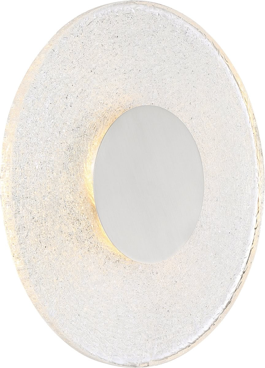 11"W Callisto 1-Light LED Polished Nickel
