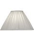 6x17x11 Oyster Box Pleat Silksheen Empire Softback Lampshade