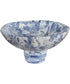 Indigo Marble Pedestal Bowl