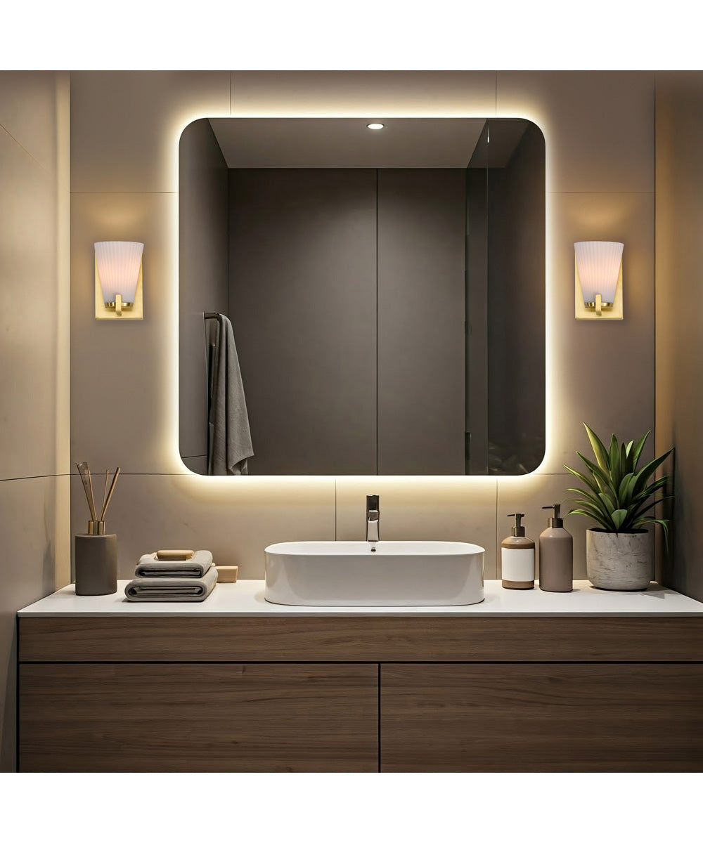 Royale 1-Light Vanity & Wall Burnished Brass