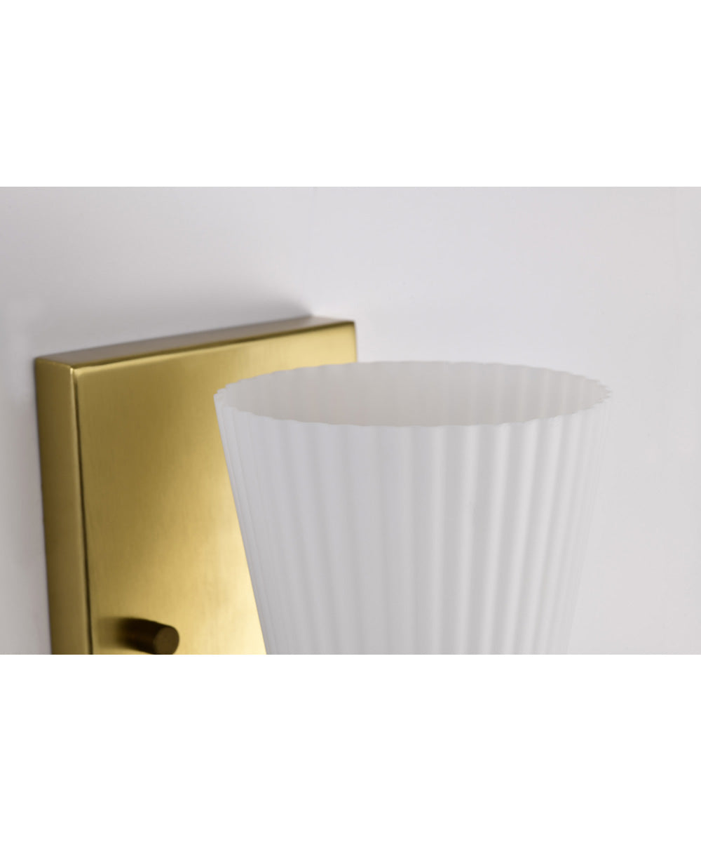 Royale 1-Light Vanity & Wall Burnished Brass