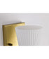 Royale 1-Light Vanity & Wall Burnished Brass