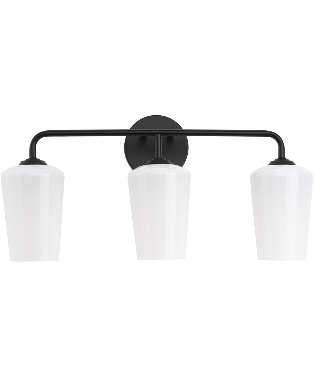 Celino 3-Light Bath & Vanity Black