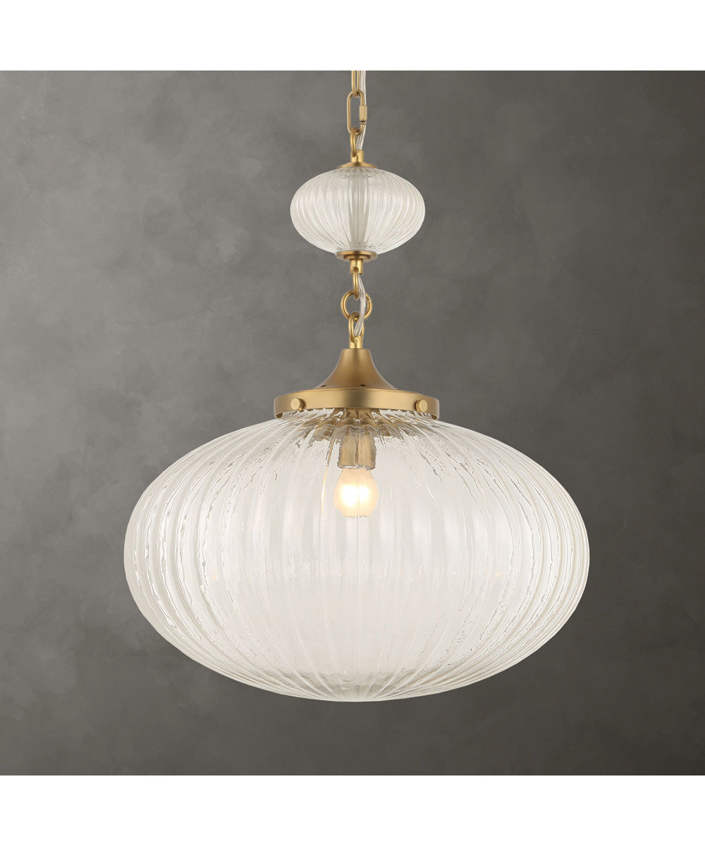 Bellaire 1 Light Glass Shade Pendant