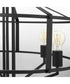 Tobin 5-light Pendant Matte Black