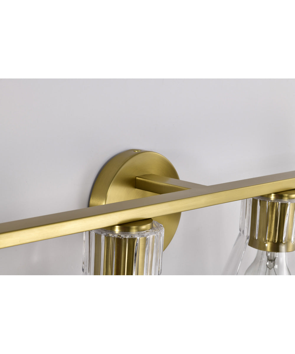 Gianna 4-Light Vanity & Wall Vintage Brass