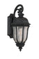 Harper 1-Light Outdoor Lighting Textured Black