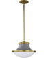 Lafayette 1-Light Pendant Matte Gray