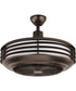 Sanford 24" Enclosed Indoor/Outdoor Ceiling Fan with LED Light Architectural Bronze