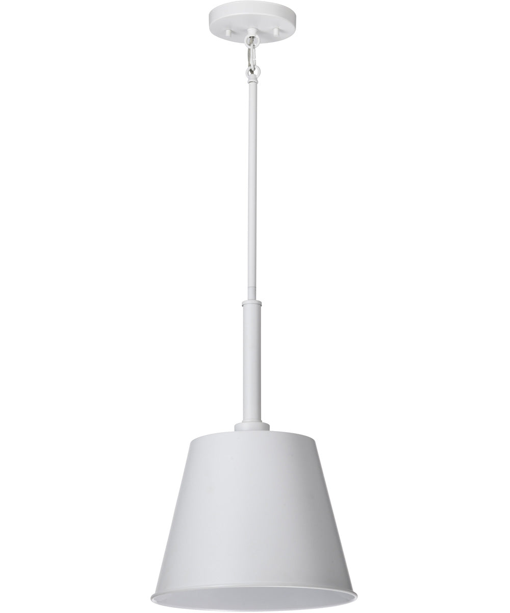 Alexis 1-Light Pendant Matte White