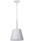 Alexis 1-Light Pendant Matte White