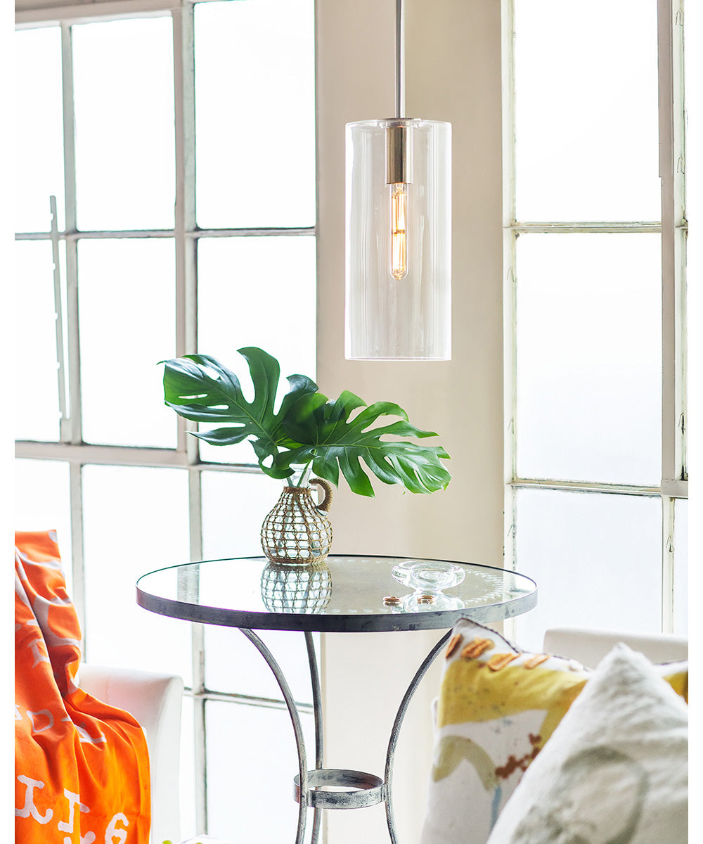 Lane 1-Light Extra Small Single Light Pendant in Polished Nickel