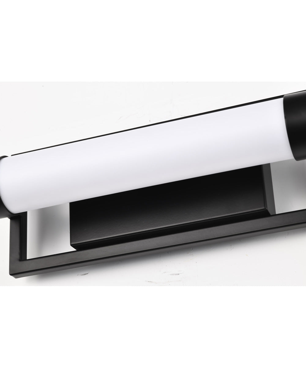 Canal  Vanity & Wall Matte Black