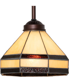 8" Wide Topridge Mini Pendant
