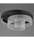 Sonata 20 inch LED Flush Mount Black