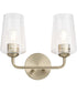 Celino 2-Light Bath & Vanity Champagne Bronze