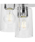 Cofield 12 in. 3-Light Flush Mount P350237 Polished Chrome