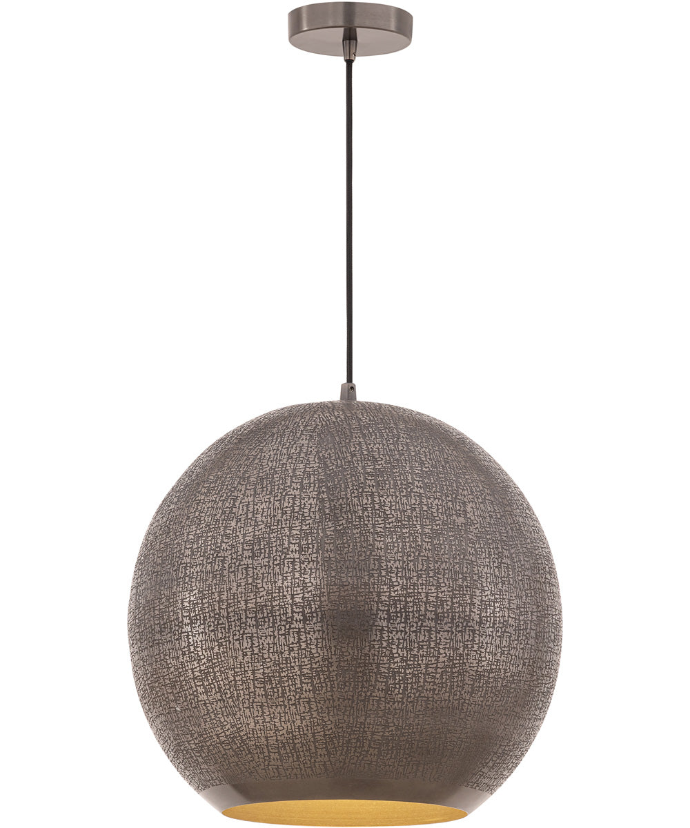 Aurelia 14 inch 1-Light Pendant Pewter