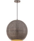 Aurelia 14 inch 1-Light Pendant Pewter