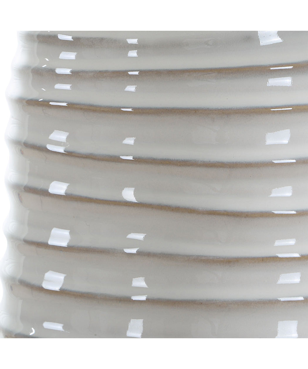 Barat White Ceramic Table Lamp
