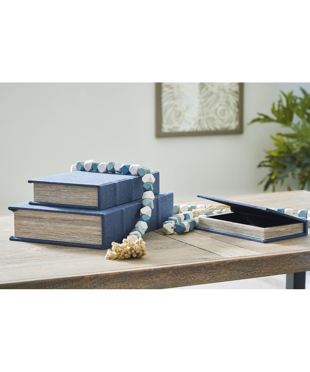 Jolina Box Set Set of 3 Blue