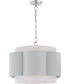Belinder 4-light Pendant Brittany Blue|Chrome