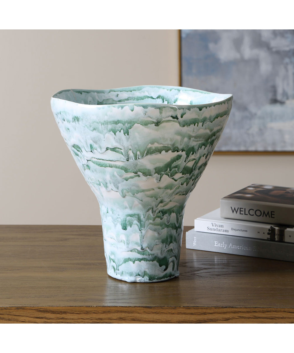 Jameis Ceramic Watercolor Vase