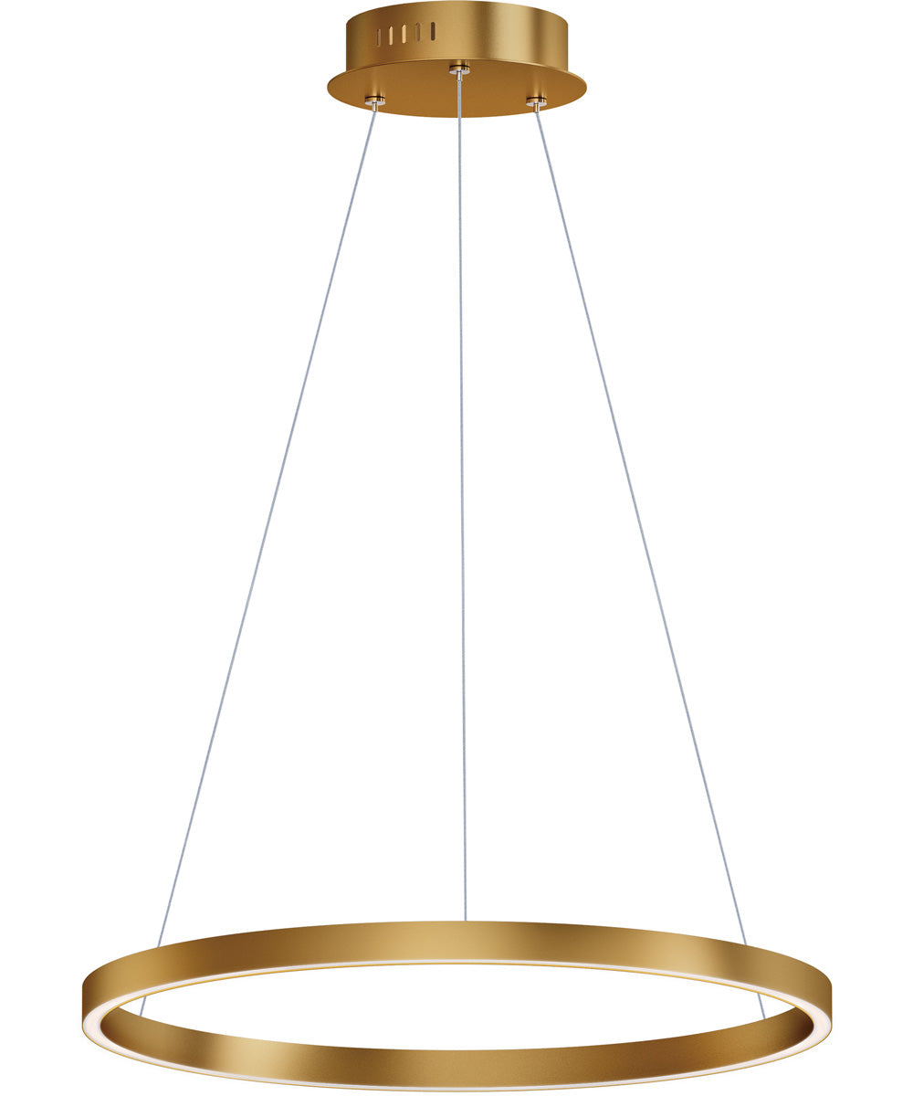 Groove 24 inch Pendant - 5CCT Select Gold