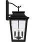 Chandler 4-Light Outdoor Wall-Lantern Black