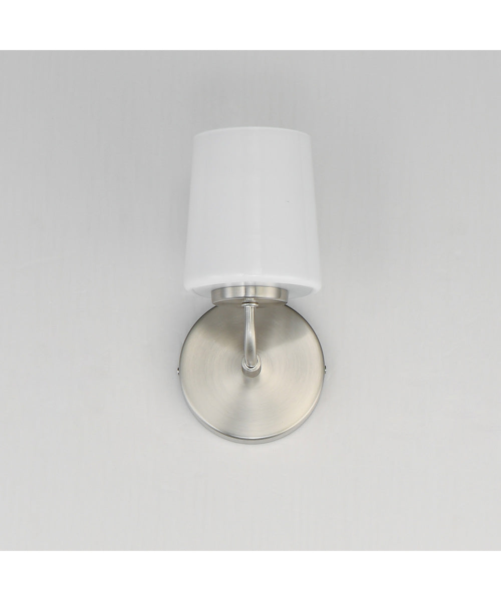 Durham 1-Light Wall Sconce Satin Nickel