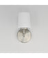 Durham 1-Light Wall Sconce Satin Nickel
