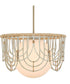 Arches 1 Light Rattan Pendant