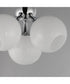 Neve 3-Light Semi Flush Polished Chrome