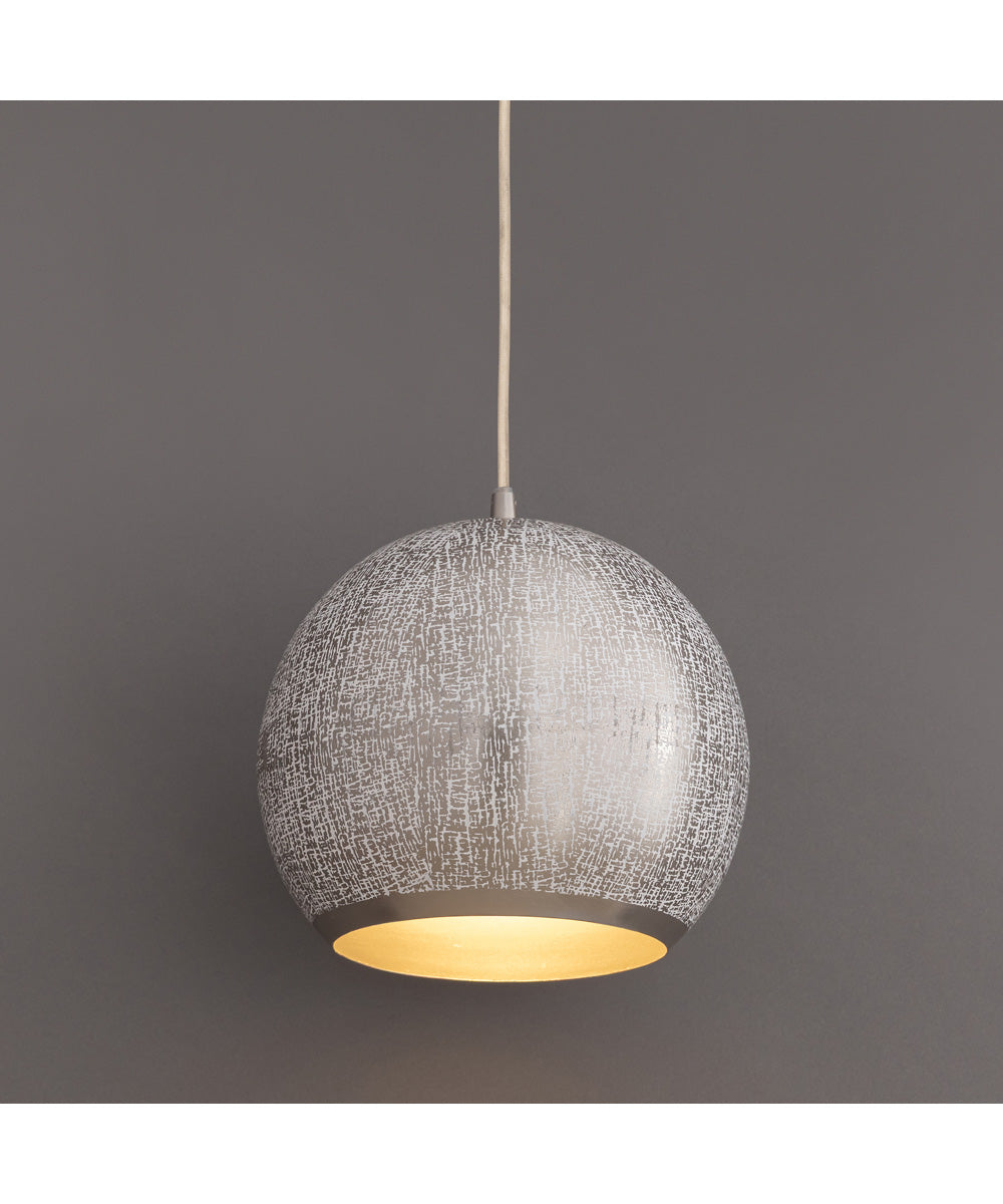 Aurelia 10 inch 1-Light Pendant Arctic White