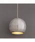 Aurelia 10 inch 1-Light Pendant Arctic White