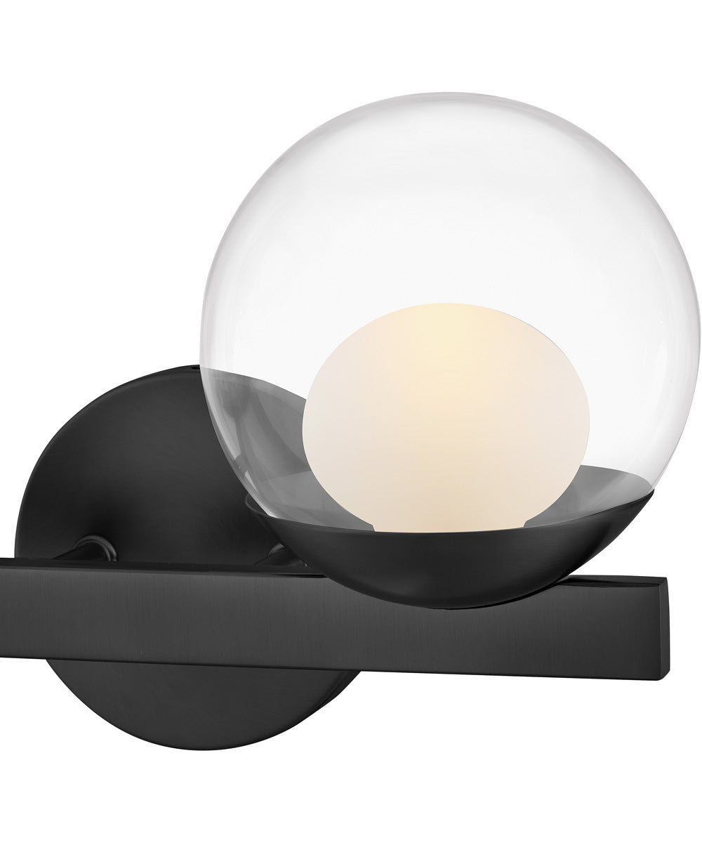 Sunni 2-Light Small Two Light Vanity in Black